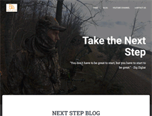 Tablet Screenshot of nextstepoutdoors.com